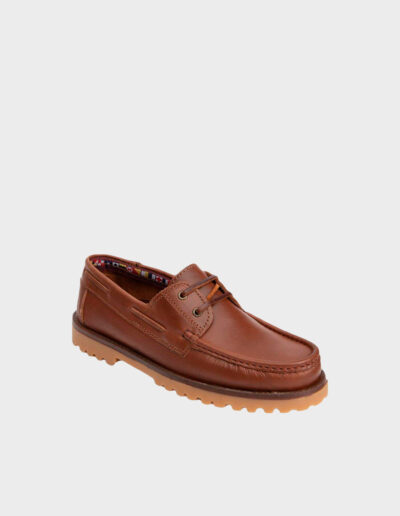 Zapato Nautico hombre Campista piel