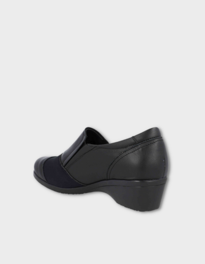 Zapatos mujer comodos pies delicados Be Relax negros