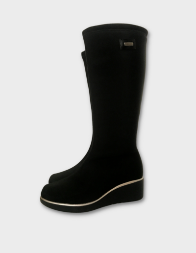 Bota alta de mujer coctor Cutillas negras