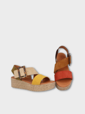 Sandalia mujer com plataforma