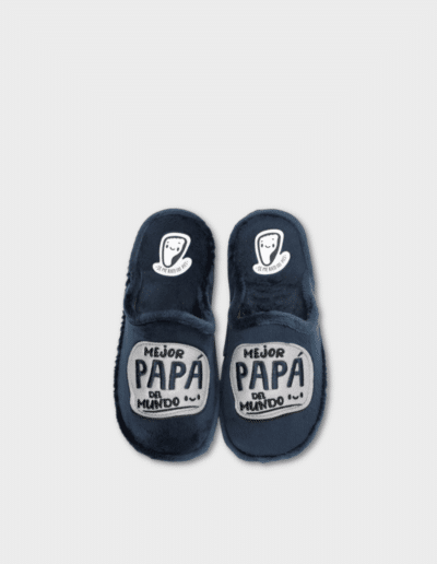 Zapatillas casa hombre -El mejor Papá del mumdo-