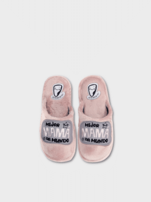 Zapatilla casa mujer-La mejor Mamá del mundo-